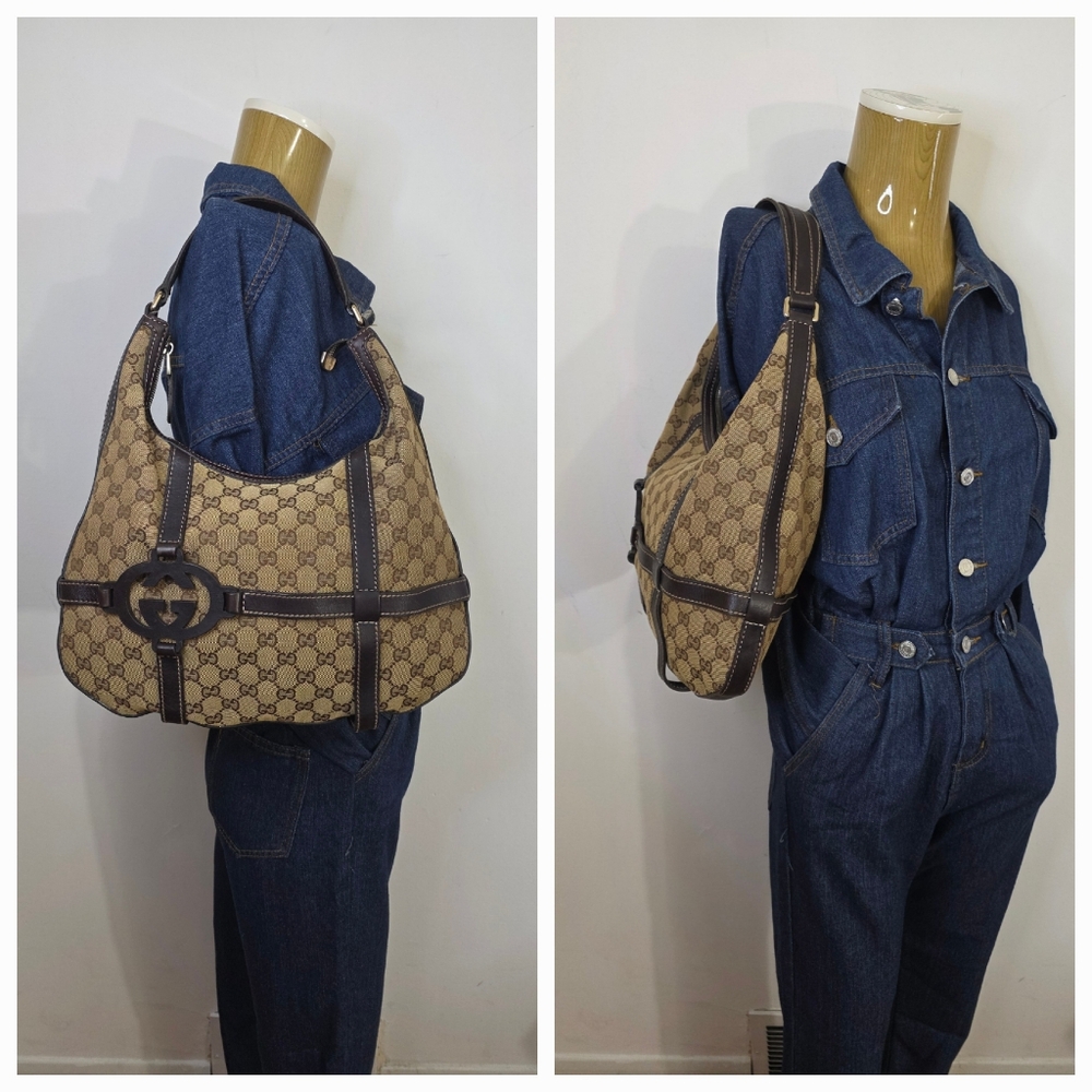 ✨️GUCCI GG Canvas Royal Hobo Bag